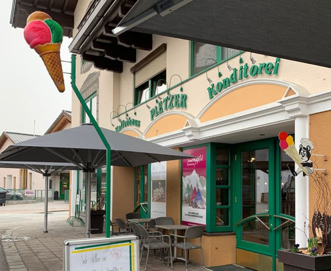 Restaurants in en rond Mittersill:Konditorei Pletzer